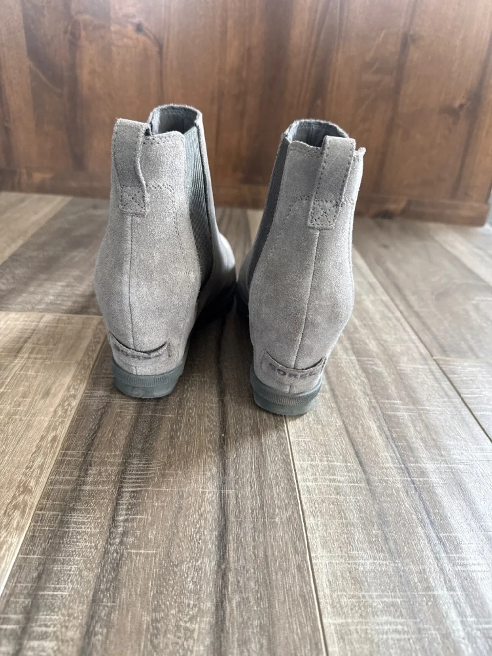 Sorel wedge booties